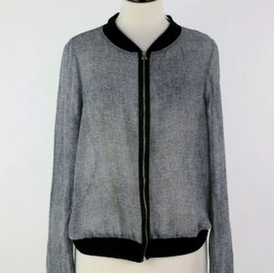 Studio Y Sheer Zippered Jacket
